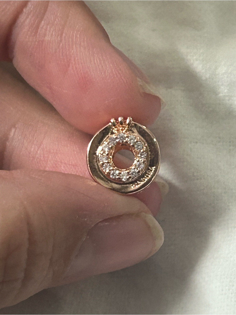 Pandora Rose Sparkling Crown O Charm